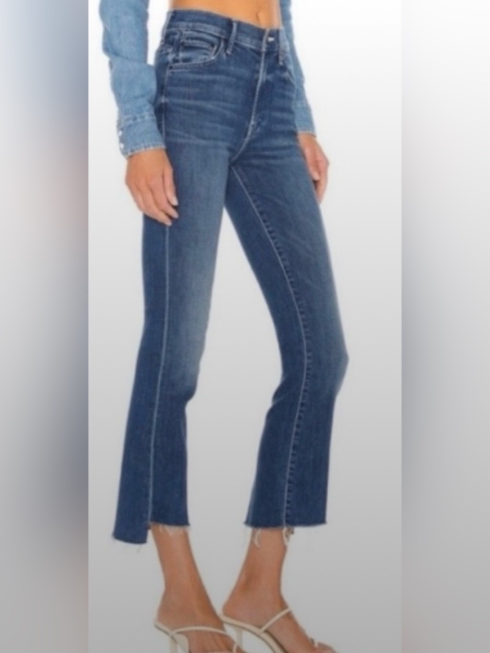 MOTHER Insider Crop Step Fray, size 30 - Picture 6 of 14